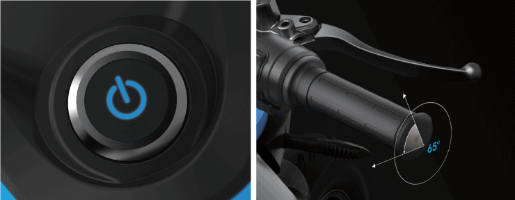 Tromox-power-button-right-handlebar-grip